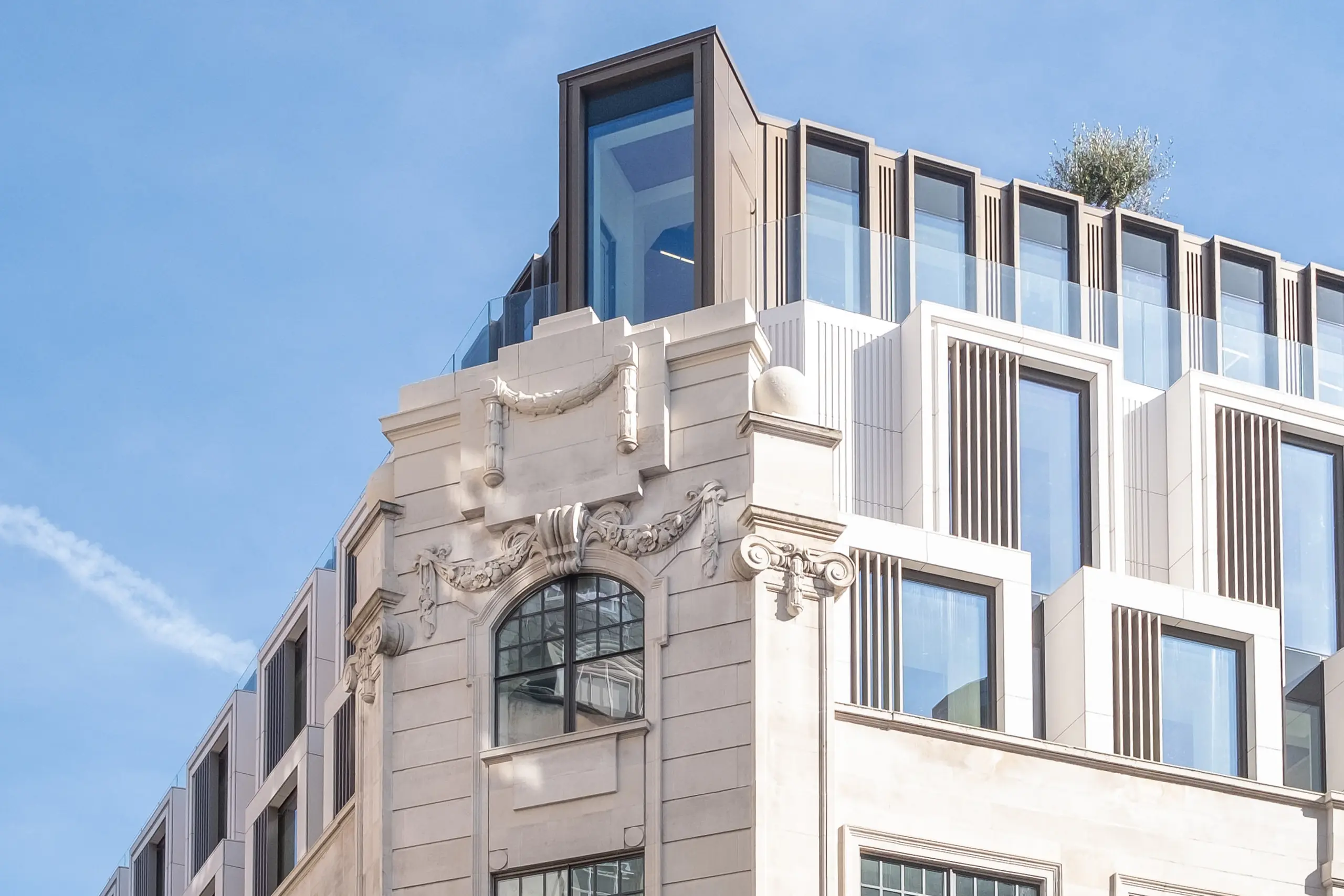 Roytec-delivered building envelope at Axtell House, Warwick Street, London W1